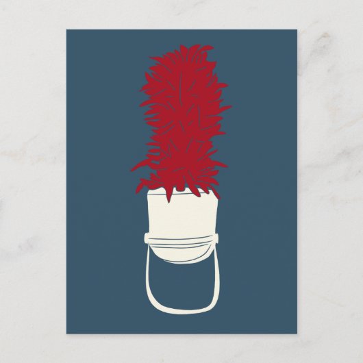 マーチングバンド帽(羽付) ポストカード (正面)