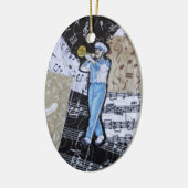 マーチングバンド音楽オーナメント セラミックオーナメント (左)