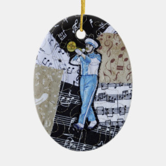 マーチングバンド音楽オーナメント セラミックオーナメント