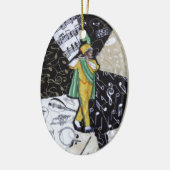 マーチングバンド音楽オーナメント セラミックオーナメント (左)