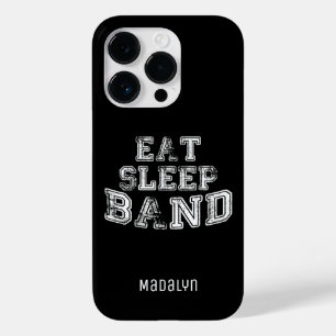 マーチングバンド食べスリープバンドタイポグラフィ Case-Mate iPhone 14 PROケース