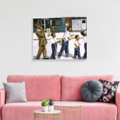 マーチングバンド2000 キャンバスプリント (インサイチュ (リビング))