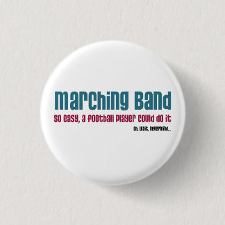 マーチングバンド。それで簡単 缶バッジ