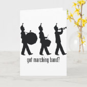 マーチングバンド カード (黄色い花)