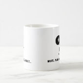 マーチングバンド-バスクラリネット コーヒーマグカップ (中央)