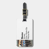 マーチングバンド ラゲッジタグ (正面縦)