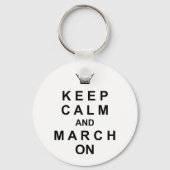 マーチングバンド Keep Calm And March On キーホルダー (正面)