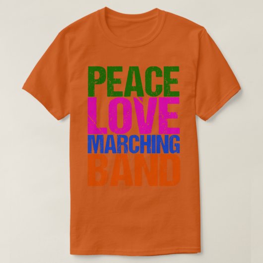 マーチングバンド Tシャツ (デザイン正面)