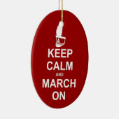 マーチングバン保ド静かな | ミュージシャン セラミックオーナメント (右)