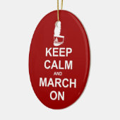 マーチングバン保ド静かな | ミュージシャン セラミックオーナメント (左)