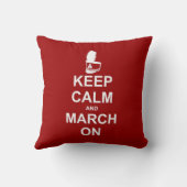 マーチングバ保ンドの静けさと行進 クッション (裏面)