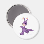 マーチングパープルブルーマロ マグネット (正面/裏面)