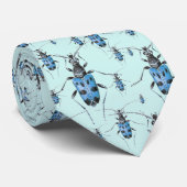 マーチングブルーカブトムシのヴィンテージイラストレーション ネクタイ (ロール)