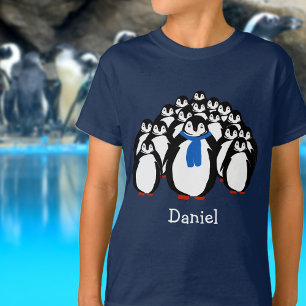 マーチングペパーソナライズされたンギン Tシャツ