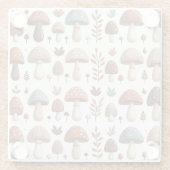 マーチングマッシュルーム ガラスコースター (裏面)