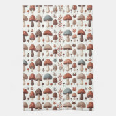 マーチングマッシュルーム キッチンタオル (縦)