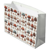 マーチングマッシュルーム ラージペーパーバッグ (裏面アングル)