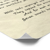 マーチングメンズWorld War I詩 ポスター (角)