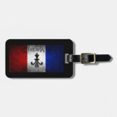 マーチンフランスの州旗 ラゲッジタグ (正面横)