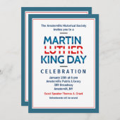 マーチン・ルーサー・キング, Jr.の招待状 招待状 (正面/裏面)