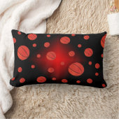 マーチ狂気バスケットボールランバーピロー ランバークッション (ブランケット)