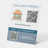 マーチ記号1 台座サイン (正面)