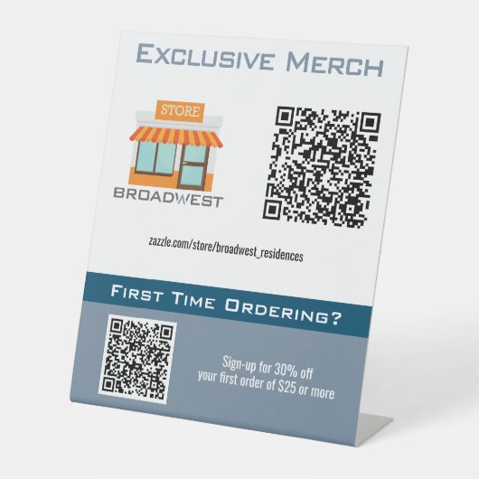 マーチ記号1 台座サイン (正面)