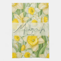 マーチ誕生フラワーダフォディル