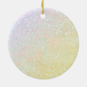 マーチ誕生日エンジェル誕生日カスタムオーナメント セラミックオーナメント (裏面)