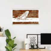 マーチ・ブラウン・メイ・フライ ポスター (ホームオフィス)