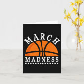 マーチ・マッドネス カード (黄色い花)