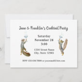 マーティニリスパーティー招待状 招待状 (裏面)