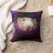 マーティマウスパープルソックス枕 クッション (ブランケット)