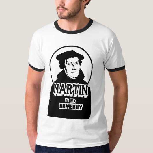 マーティンは私の同郷人です Tシャツ (正面)