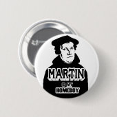 マーティンは私の同郷人ボタンです 缶バッジ (正面&裏面)
