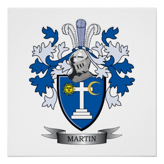 マーティンコートオブアームズ ポスター (正面)