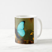 マーティンジョンソンヘードブルーモルホバタフライ コーヒーマグカップ (正面右)