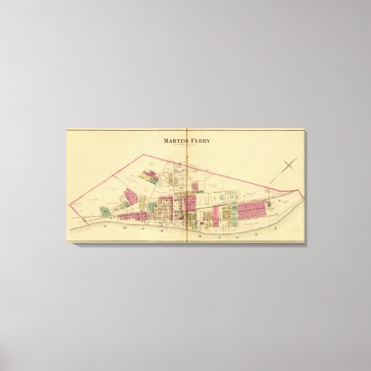 マーティンズフェリー キャンバスプリント (正面)