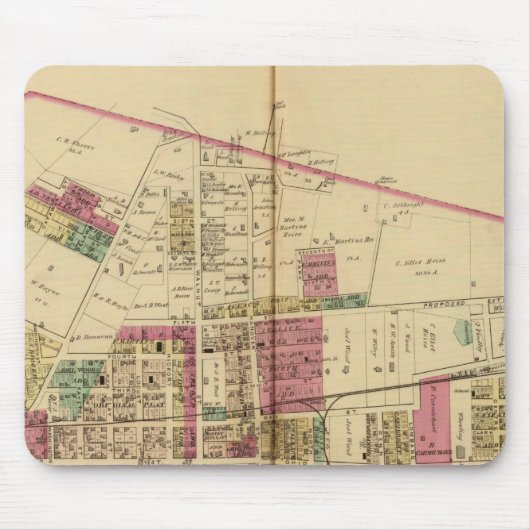 マーティンズフェリー マウスパッド (正面)