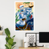 マーティンハス – タイガー ポスター (ホームオフィス)