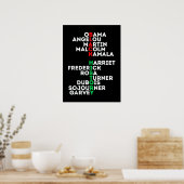 マーティンブラック歴史月間のような夢 ポスター (キッチン)