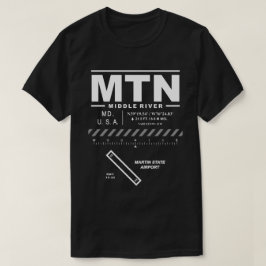 マーティン州エアポートMTN Tシャツ