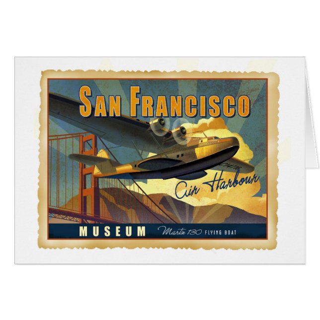 マーティン130の飛行艇 (正面横)