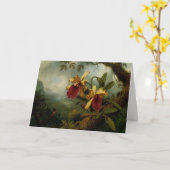 マーティン・ジョンソンHeadeの絵画のGreetingcard カード (黄色い花)