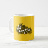 マーティン-マグのあなたの名前-最も最高のなギフト|のkuandika コーヒーマグカップ (正面左)