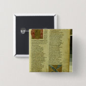 マーティン・ルーサーの入学願書 缶バッジ (正面&裏面)