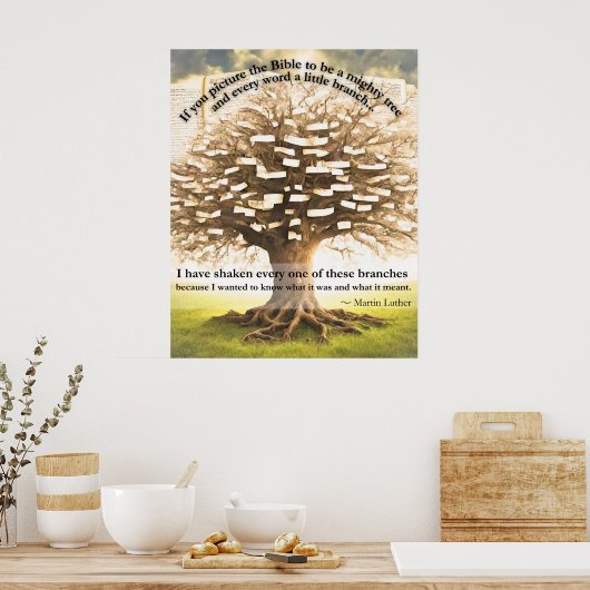 マーティン・ルーサー引用文ポスター ポスター (キッチン)