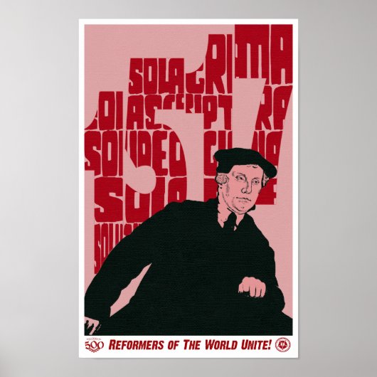 マーティン・ルーサー1517周年改革ポスター ポスター (正面)