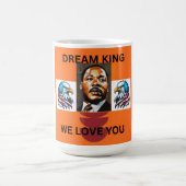マーティン・ルーサー・キング 👑 コーヒーマグカップ (中央)
