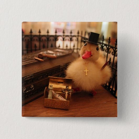 マーティン・ヴァン・ビューレンボタン 缶バッジ (正面)